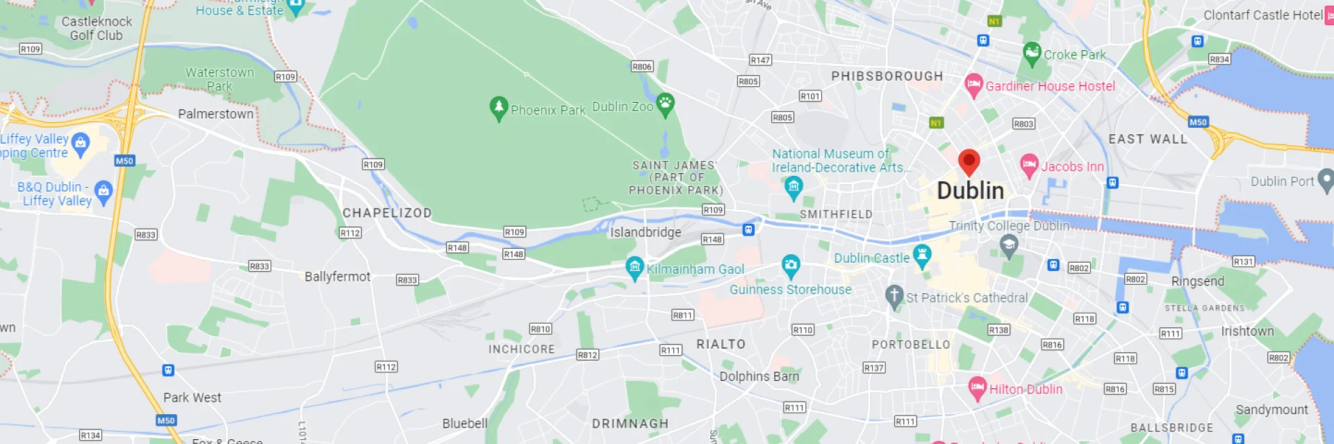 Contact us map